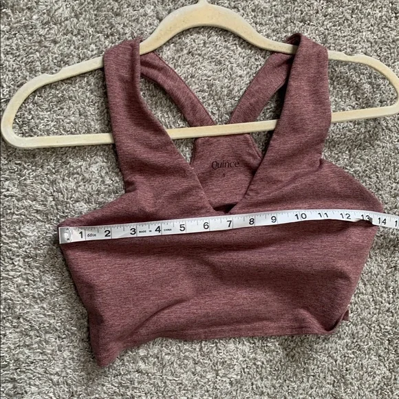 Quince Maroon Crop Top - Picture 8 of 8